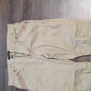 RIDGECUT Toughwear Men's Size 36x32 Tan Rugged Work Pants